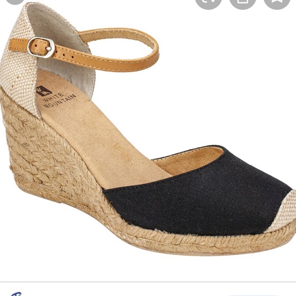 white mountain espadrilles